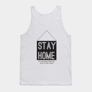 Stay home (finger)pricks Tank Top